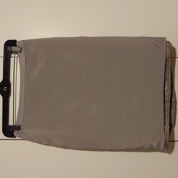 Ann Taylor Multicolored Tweed Boucle Knit Pencil Skirt Size 0 Grey - Picture 12 of 13